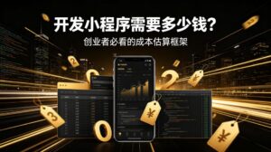 开发小程序需要多少钱?从几百到几十万价格分层指南 开发小程序需要多少钱?从几百到几十万价格分层指南