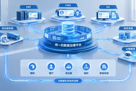 2026企业主数据管理平台选型：如何为跨系统流程自动化与AI智能体建立可靠数据底座？
