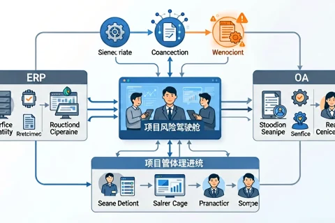 2026企业项目管理智能体解决方案：如何打通ERP与OA，实现进度监控和风险预警？