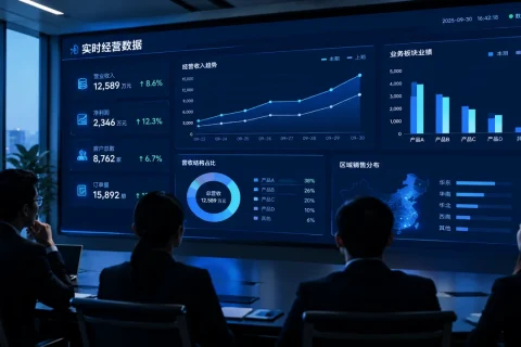 企业数据大屏可视化系统开发多少钱？数据接入、指标建模与大屏展示如何拆分？