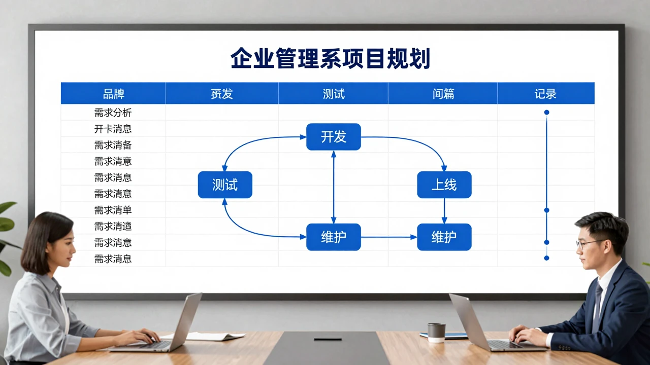 企业管理系统开发费用怎么估算?从需求梳理到上线维护的预算拆解 企业管理系统开发费用怎么估算?从需求梳理到上线维护的预算拆解