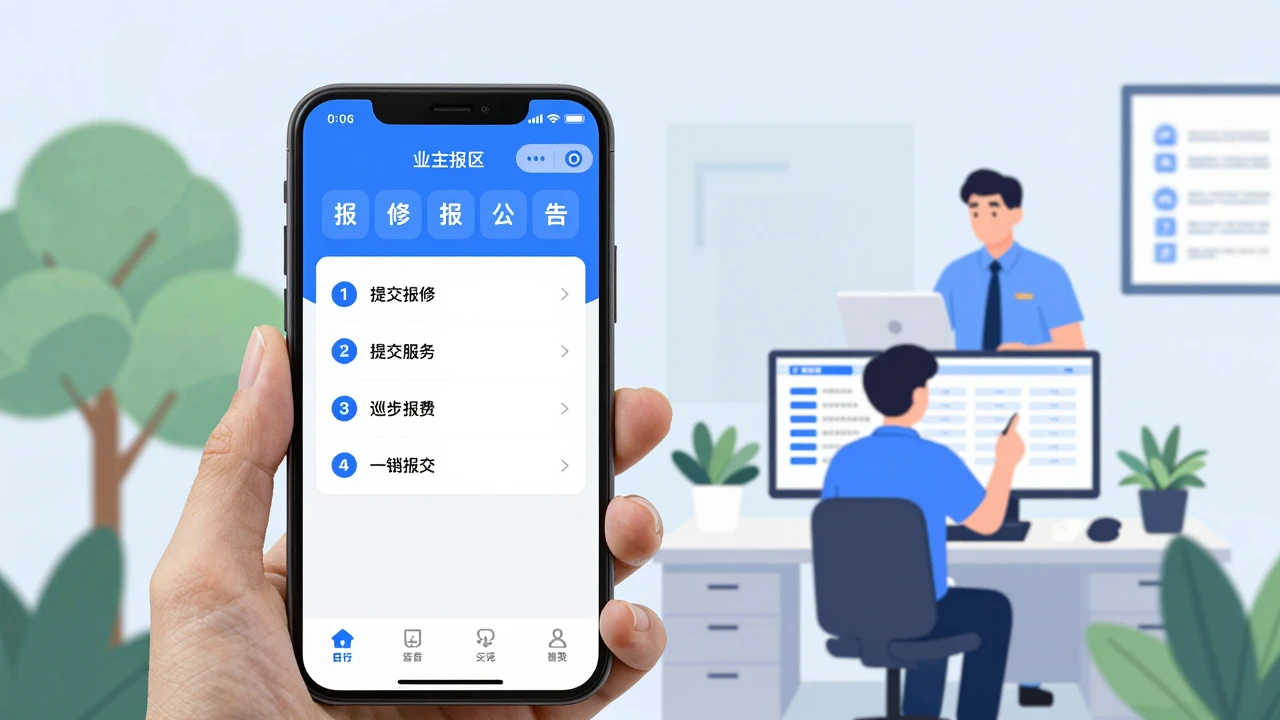 物业管理小程序定制开发多少钱？报修、缴费、公告与工单系统如何组合预算？