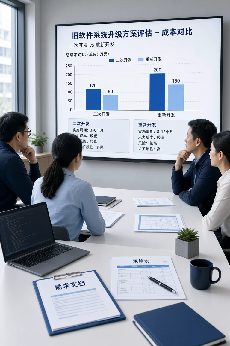 软件系统二次开发多少钱?在原系统基础上增加功能与重新开发怎么比价? 软件系统二次开发多少钱?在原系统基础上增加功能与重新开发怎么比价?