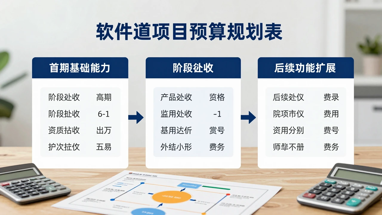 软件系统分阶段开发会增加多少费用？需求拆分、阶段验收与后续扩展如何预算？