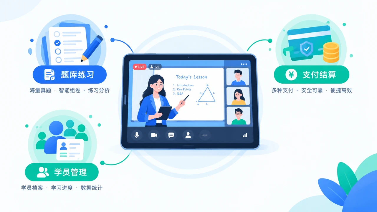 教育培训APP定制开发多少钱?直播课、题库、学员管理与支付如何分档报价? 教育培训APP定制开发多少钱?直播课、题库、学员管理与支付如何分档报价?