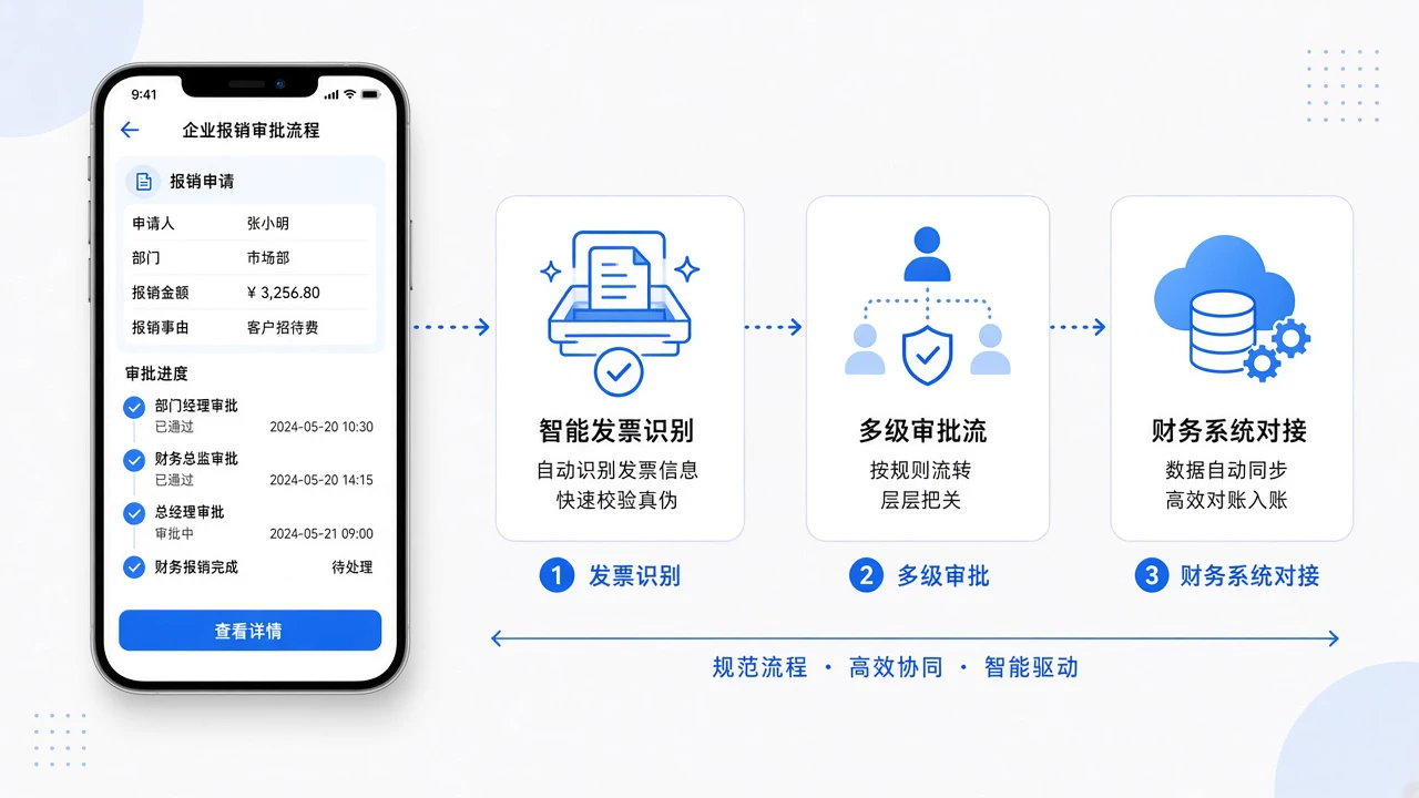 开发一个企业报销审批APP多少钱？发票识别、审批流与财务对接如何计费？