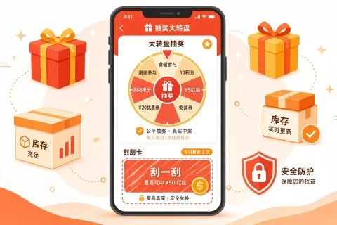 开发一个抽奖营销小程序多少钱？活动配置、奖品库存与防刷规则如何拆分费用？