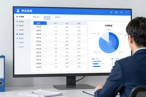 开发一个供应商管理系统要多少钱？供应商准入、询价比价与绩效考核如何报价？