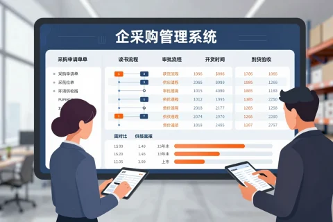 开发一个企业采购管理系统要多少钱？采购申请、审批、询价与到货验收如何计费？