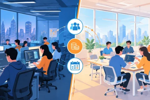 同样一个APP，一线城市和二三线城市开发报价差多少？