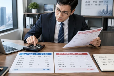 软件定制开发报价含税和不含税差多少？开票税率和税费怎么算？