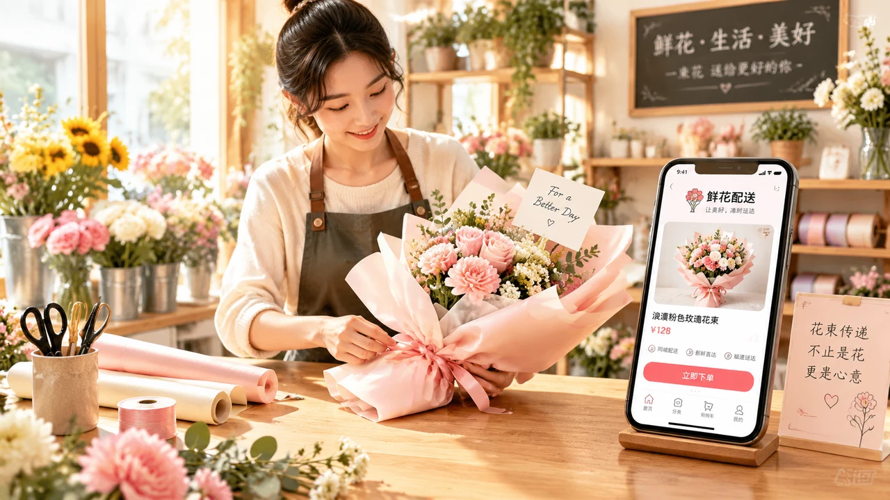 开发一个花店鲜花配送小程序多少钱?商品管理、配送排期与贺卡定制如何计费? 开发一个花店鲜花配送小程序多少钱?商品管理、配送排期与贺卡定制如何计费?