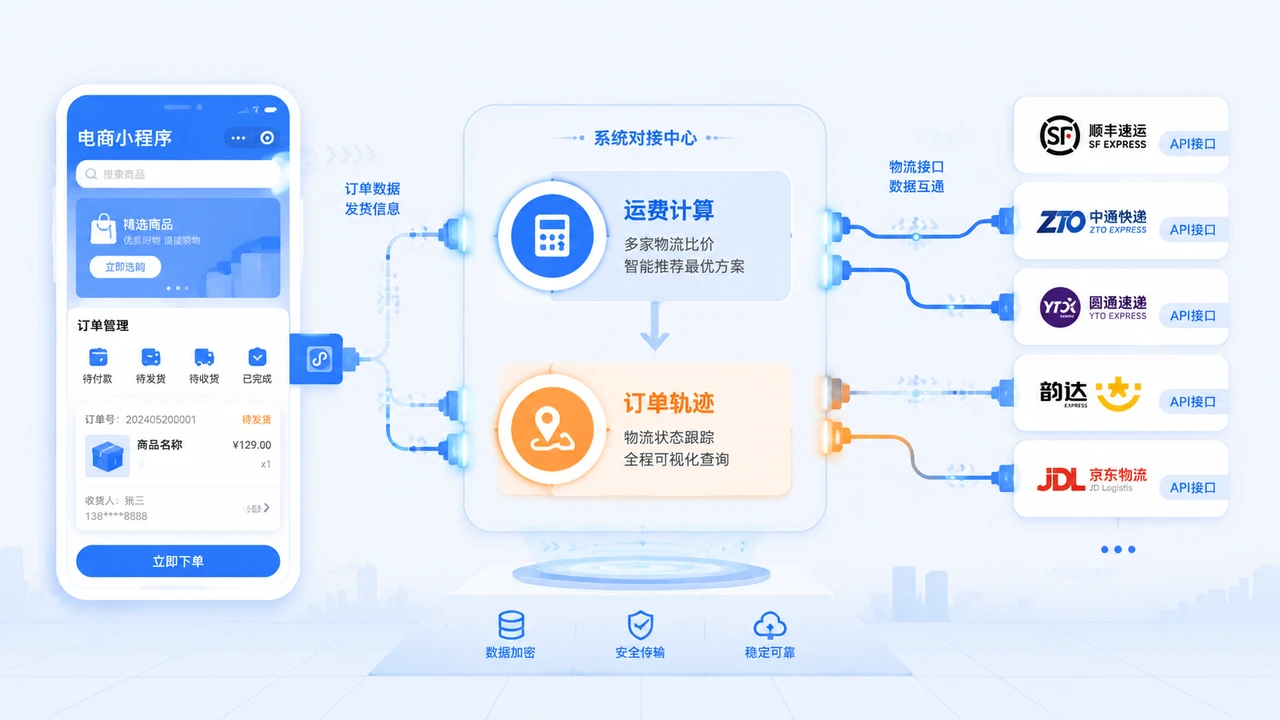 小程序接入菜鸟顺丰物流API要多少钱?接口对接、运费计算与异常处理如何计费? 小程序接入菜鸟顺丰物流API要多少钱?接口对接、运费计算与异常处理如何计费?