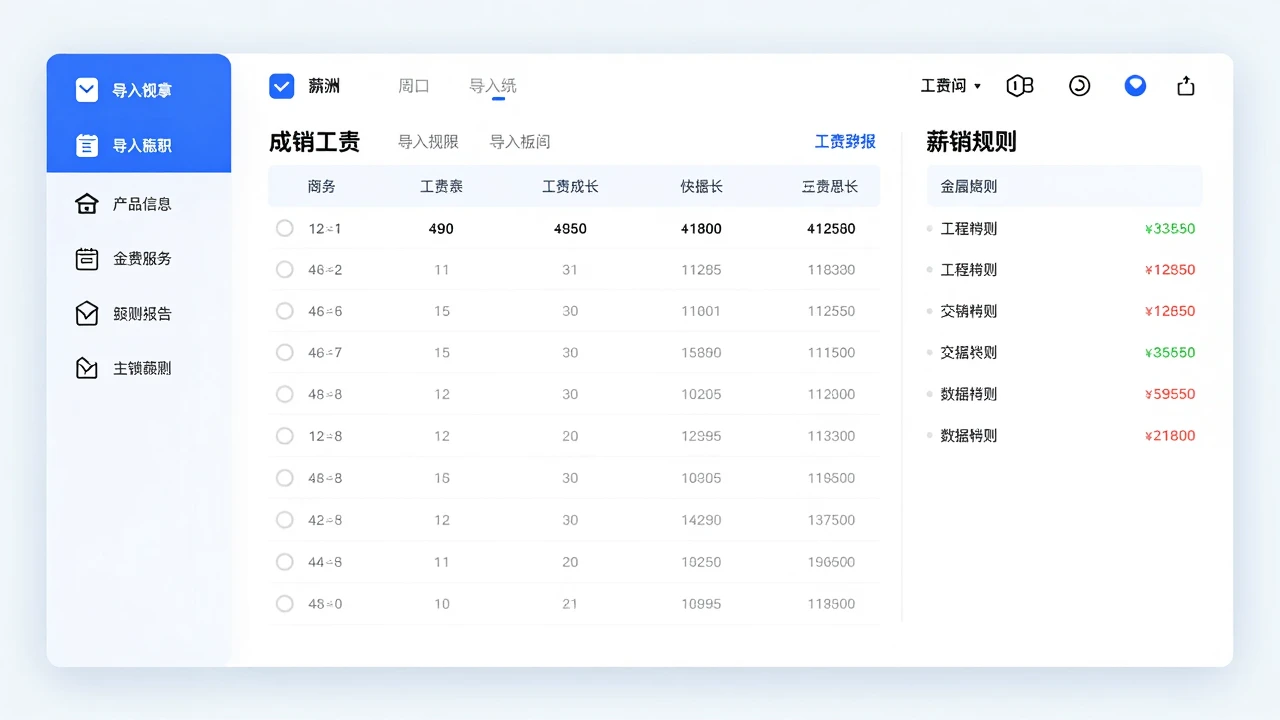 企业薪酬管理系统开发要多少钱？薪资规则和工资条如何拆分费用？